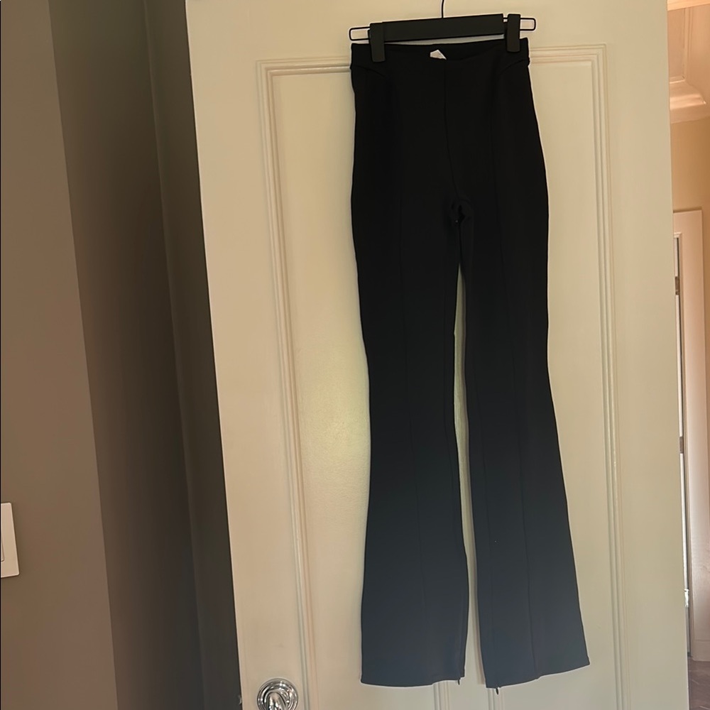 ALO Yoga Black Flare Pants High-Waisted